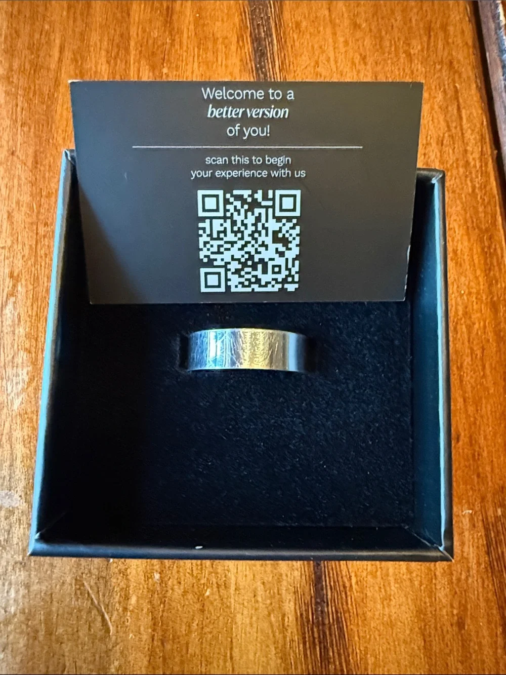 Unisex Polished Silver Olux magnetic Band Ring — Sleek Everyday Style